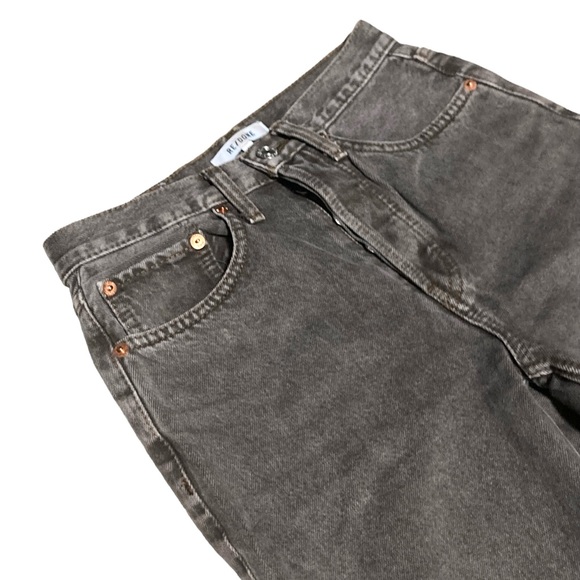 RE/DONE 70s stove pipe High Rise Denim Jeans Women’s size 24 in Washed Chocolate - Picture 3 of 8